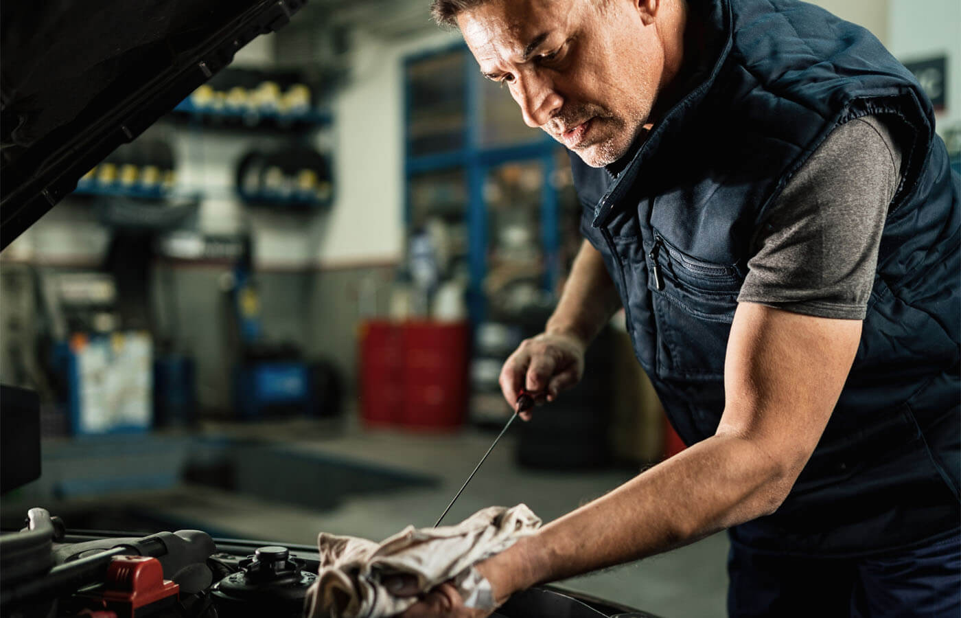 Vistoria automotiva detalhada